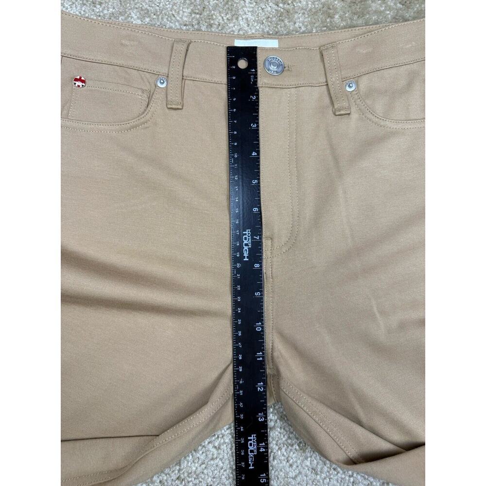 Hudson Women's High Waist Straight Leg Ankle Pant Tan Size 26 Inseam 26.5 A454 - Picture 11 of 13